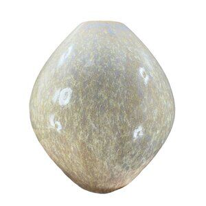 Vintage Studio Art Pottery Vase Vessel Heavy Glazed Hand Made Ceramic Abstract